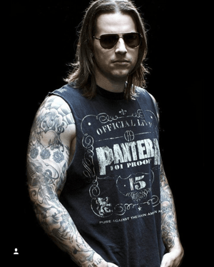 This is the Avatar Image for the M. Shadows ("Hail To The King" Era) AI Voice and Text to Speech Generator